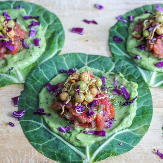 Raw Vegan Sprouted Tacos