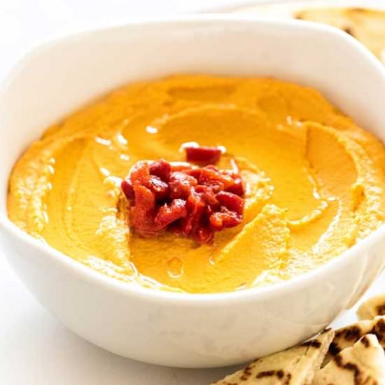 Roasted Red Pepper Hummus