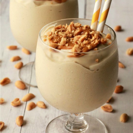 Vegan Peanut Butter Milkshake