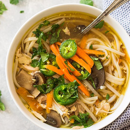 Asian Chicken Noodle Soup