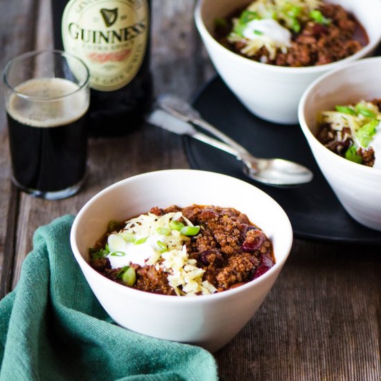 Beef and Guinness Chili