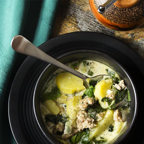 Slow Cooker Zuppa Toscana