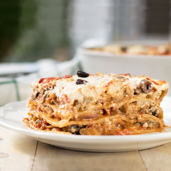 Vegetarian Fake Lasagna Casserole