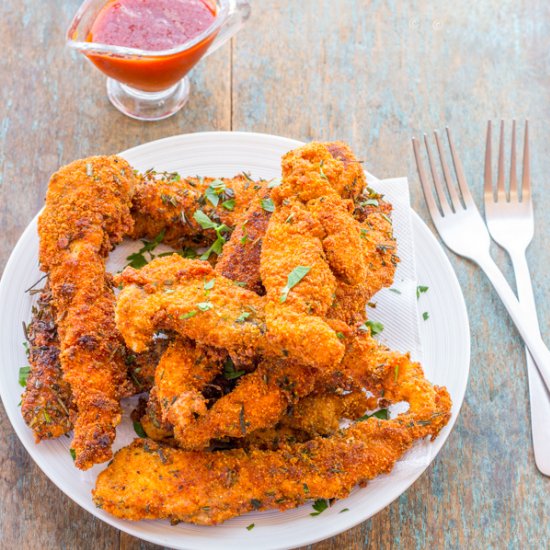 Crispy Fried Chicken Strips