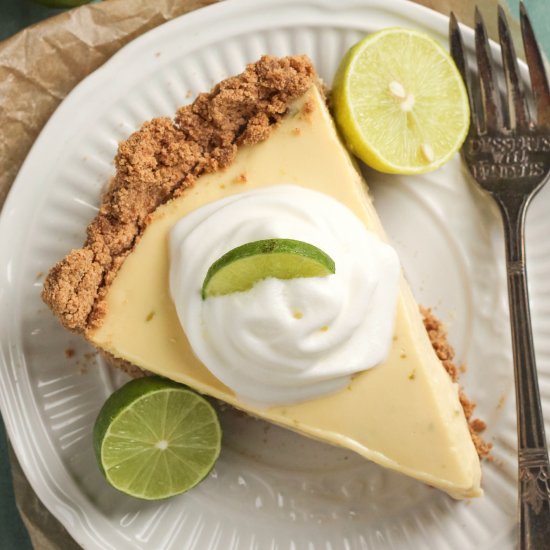 Healthy Key Lime Pie