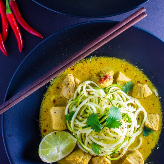 Thai Coconut Curry with Zoodles