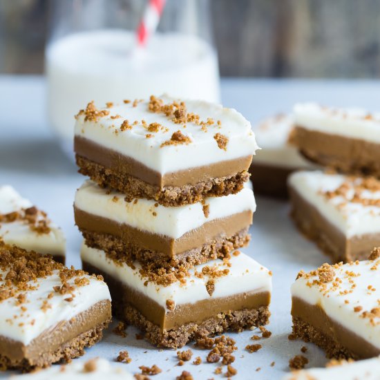 Speculoos Cookie Butter Bars