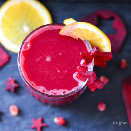 Beetroot Pomegranate Juice