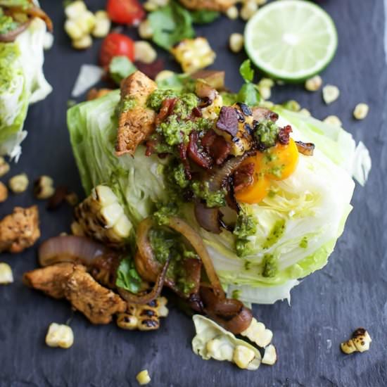 Southwestern Cobb Wedge Salad