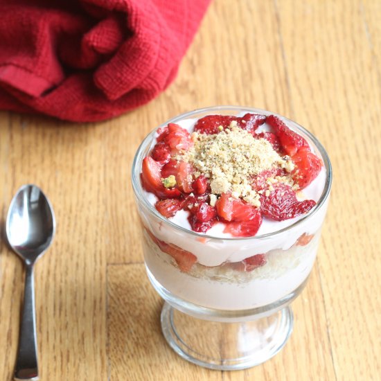 Roasted Strawberry Quinoa Parfait