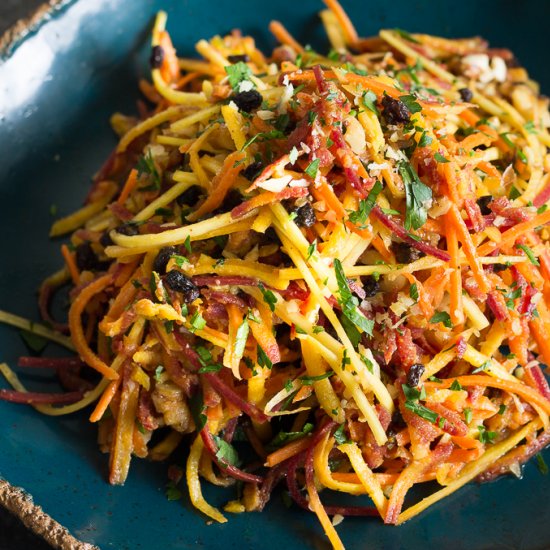 Carrot Walnut & Currant Salad