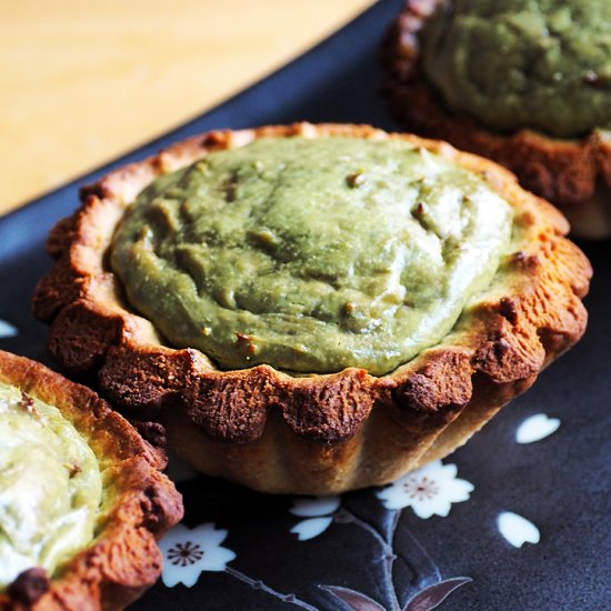 Green Tea Cheese Tart