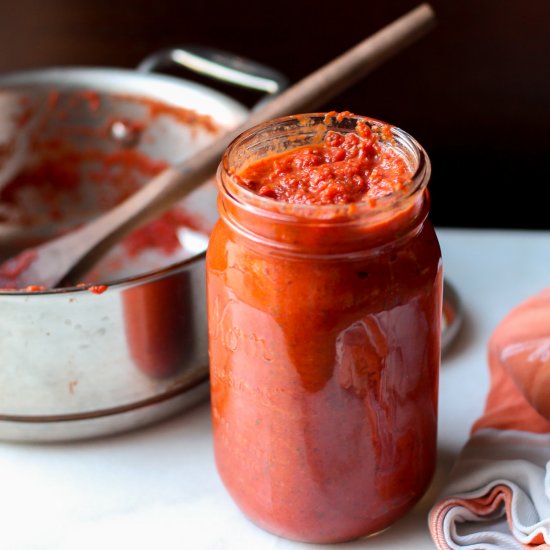 The Best (Tomato Free) Marinara Sauce