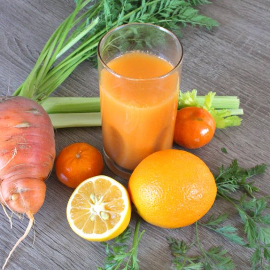 3 Day Carrot Orange Juice Detox