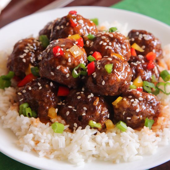 Sweet and Sour Meatballs