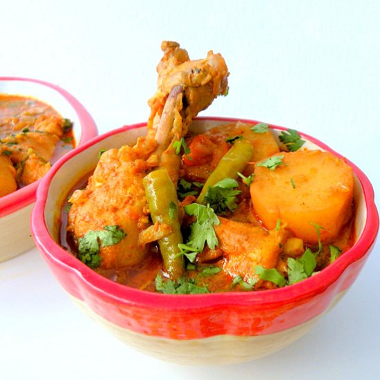 Robibarer Murgir Jhol/Bengali Sunda