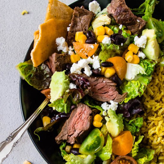 20 Minute Carne Asada Bowls