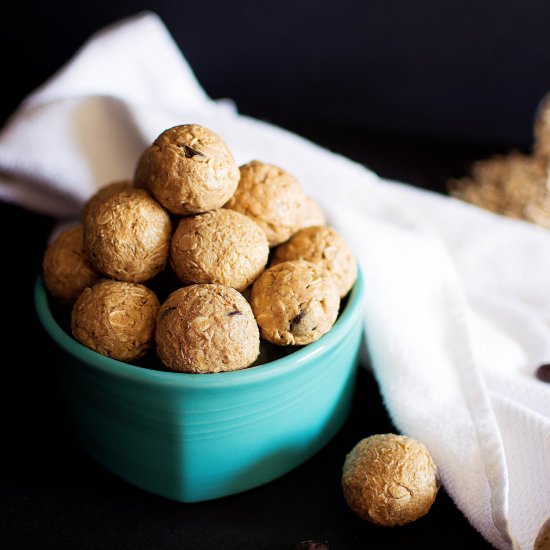 Chocolate PB Protein Bites