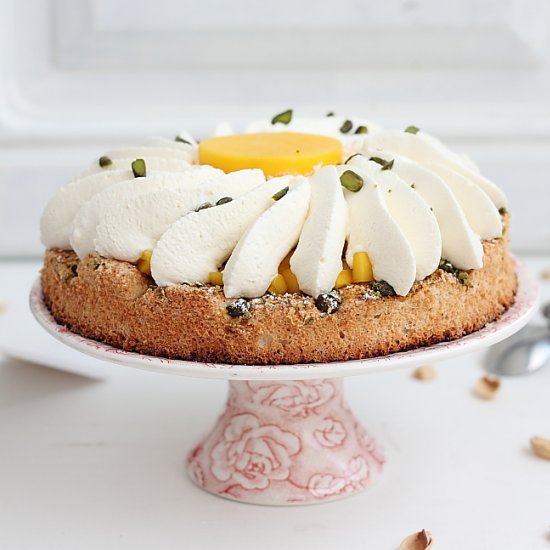 Mango and Jasmine Tart