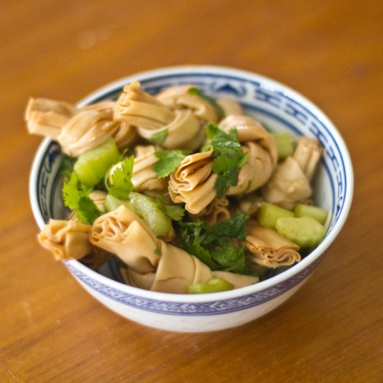 Mom’s Tofu Skin Salad