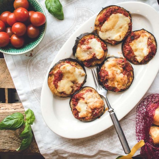 Eggplant Pizzas