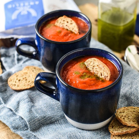 Tomato Roasted Red Pepper Soup