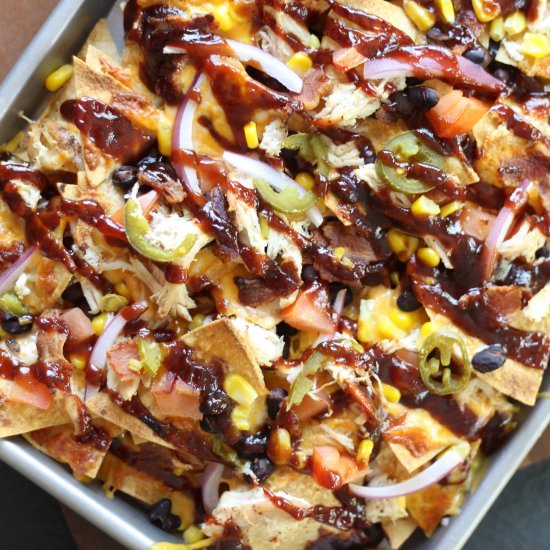 BBQ Chicken Nachos