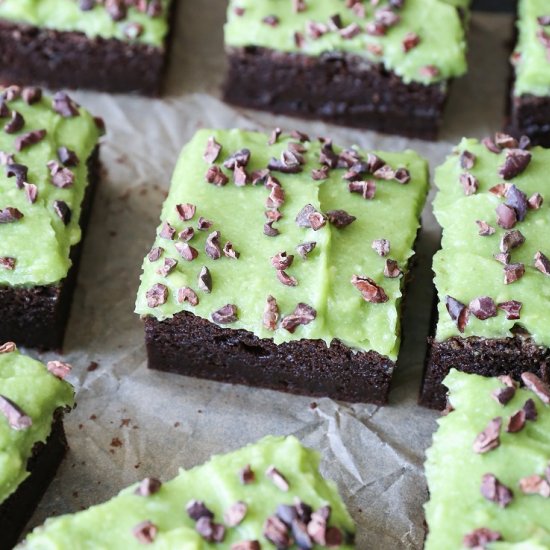 Grain-Free Mint Brownies