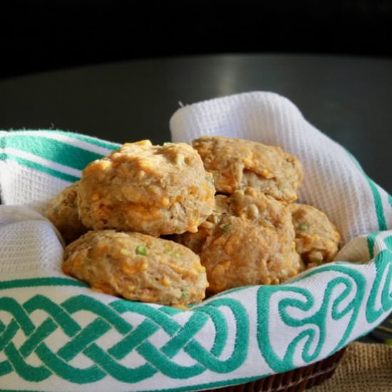 Irish Cheddar & Stout Biscuits