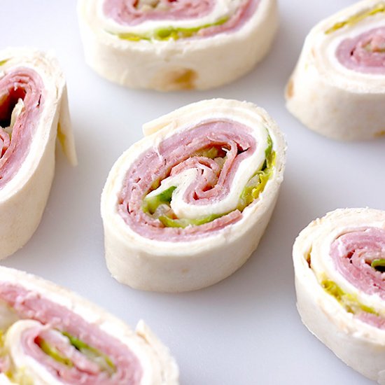 Cream Cheese Italian Pinwheels