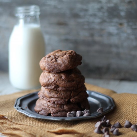 Nutella Chocolate Chip Cookies