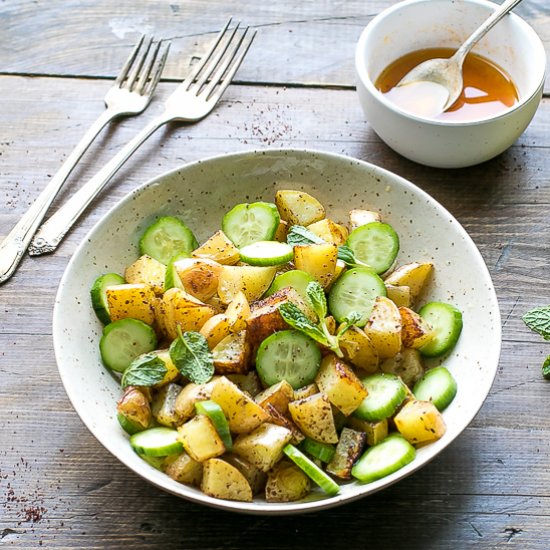 Sumac Roasted Potatoes Salad