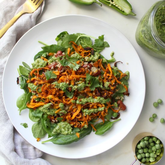 Sweet Potato Quinoa Salad