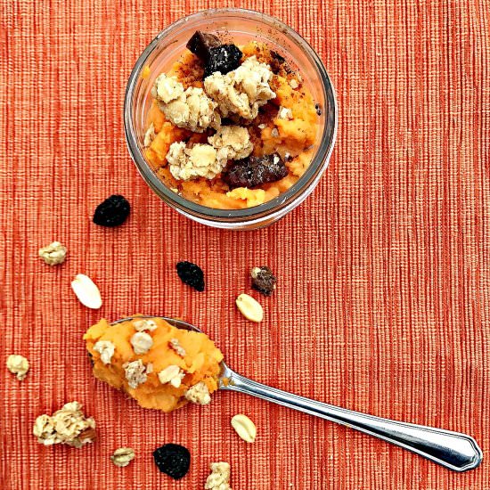 Sweet Potato Overnight Oats Parfait