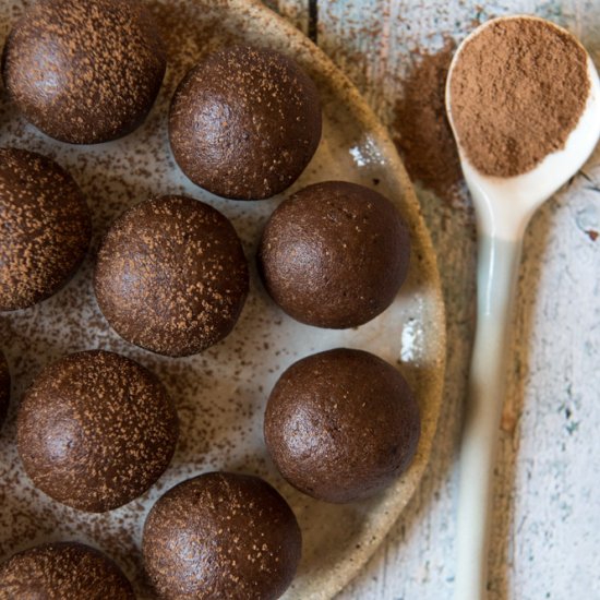 Chocolate Brownie Protein Balls