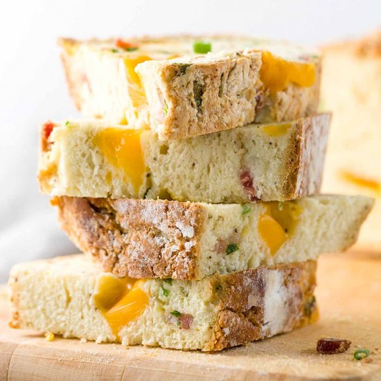 Cheddar and Bacon Irish Soda Bread