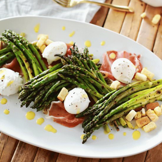 Asparagus Eggs Benedict