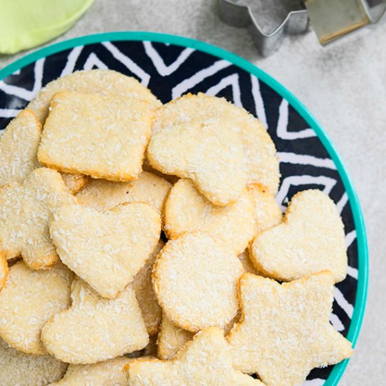 Coconut Sugar Cookies