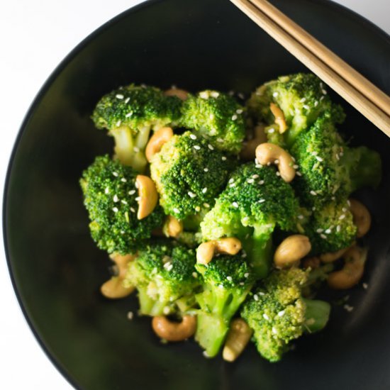 Cashew Broccoli Stir-fry