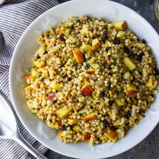 Curried Couscous w/ Apples & Fennel