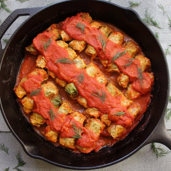 Golabki (Stuffed Cabbage Rolls)