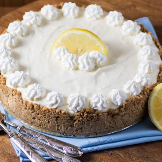 No-Bake Lemon Cheesecake