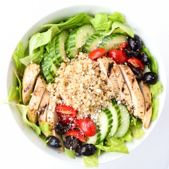 Greek Salad Power Bowls