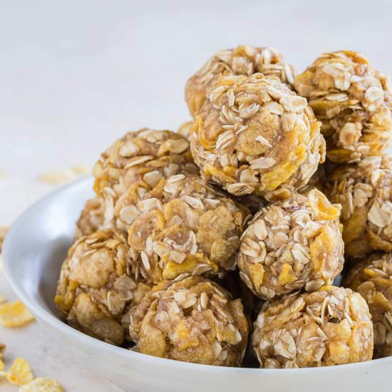 Banana Peanut Butter Snack Bites