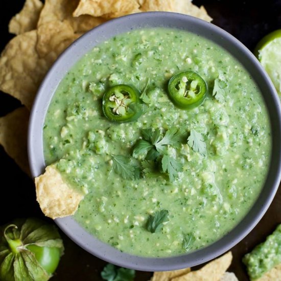 Avocado Salsa Verde