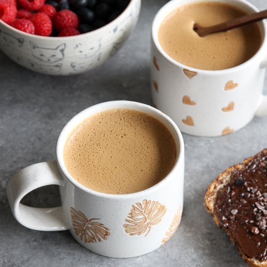 Vegan Cacao Mushroom Latte