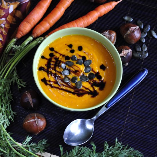 Butternut Squash and Carrot Soup