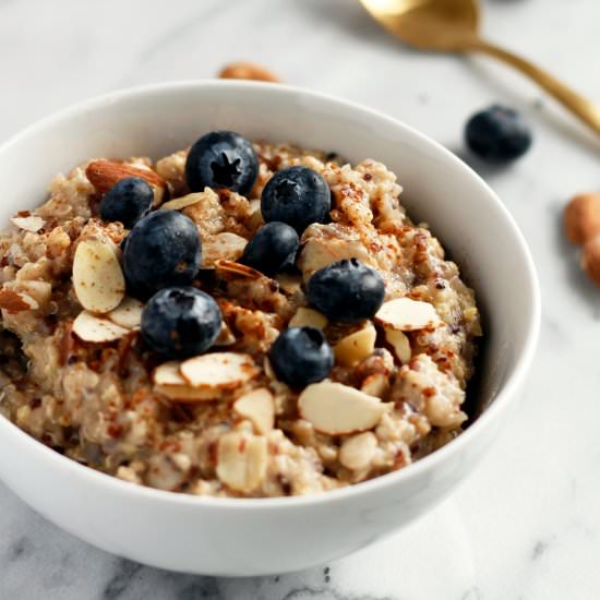 Millet and Quinoa with Dates