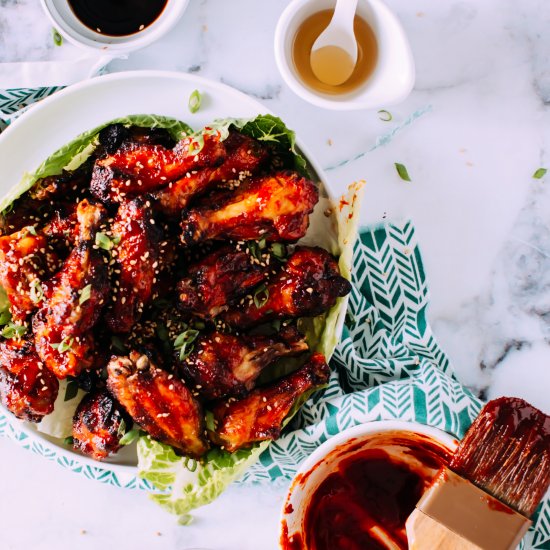 Spicy Korean Chicken Wings