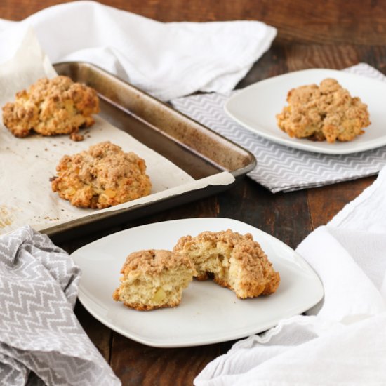 Ginger Crumble Scones